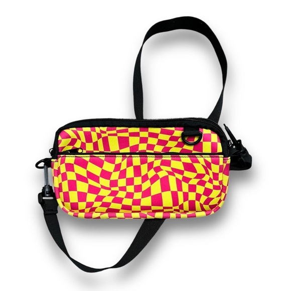 SP Silicon Power Retro Checkerboard Cross Body Purse - Picture 1 of 7